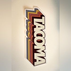 Custom Tacoma stickers